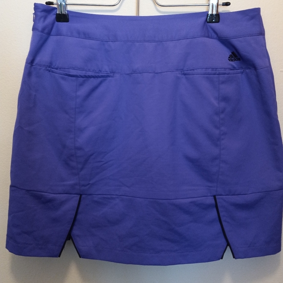 Adidas Purple Skort Size 6 - Picture 3 of 4